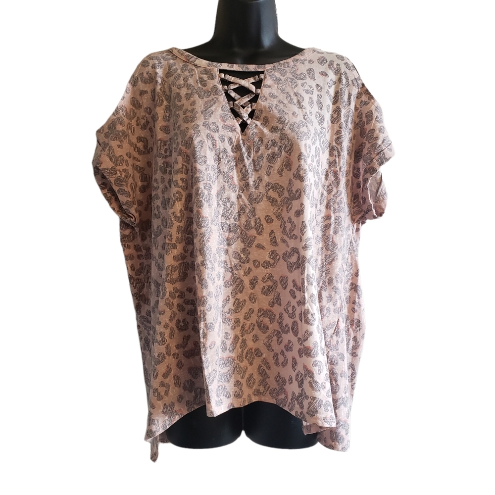 Democracy Animal Print Shirt